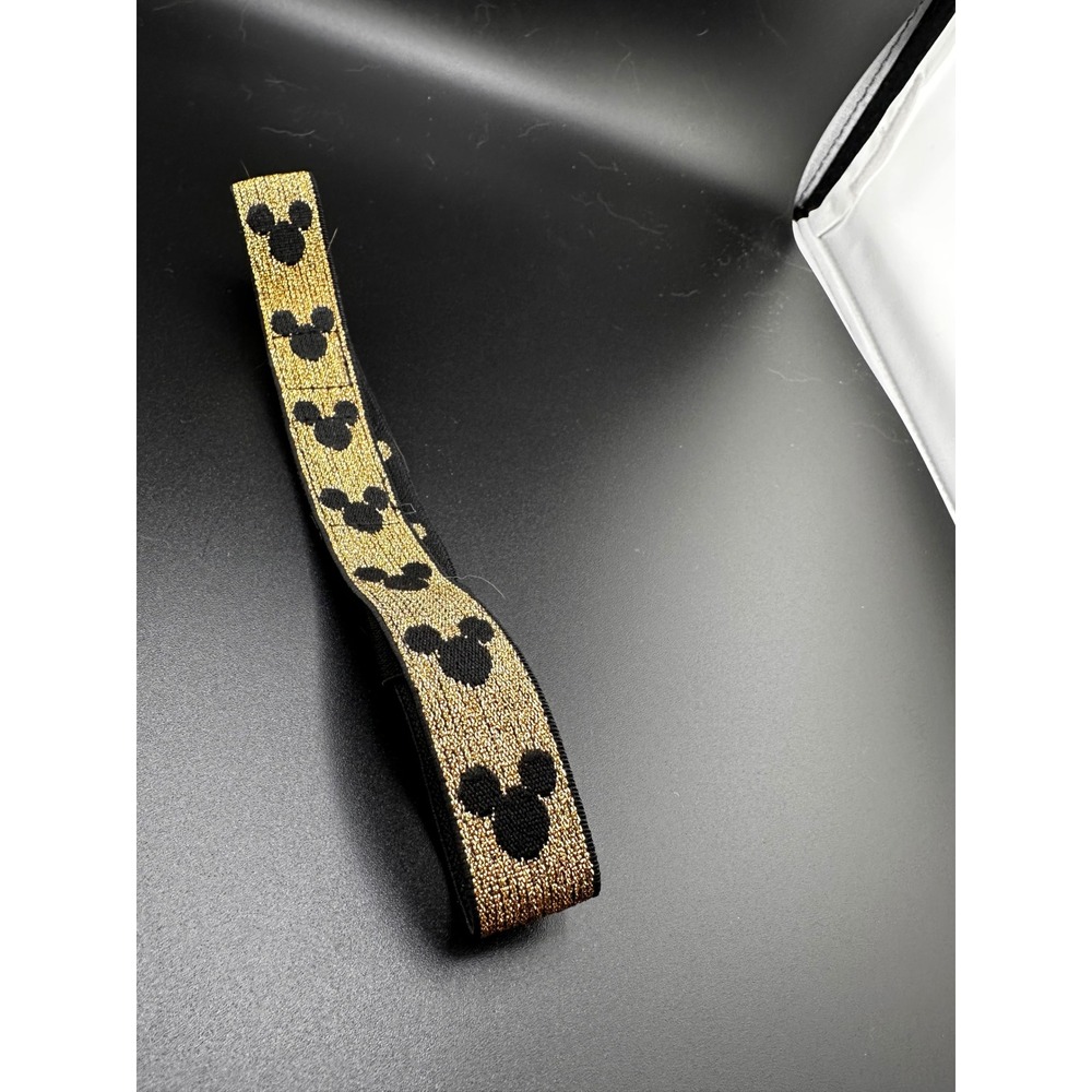 Erin‎ Condren Standard size planner Disney band Black and Gold Mickey Heads